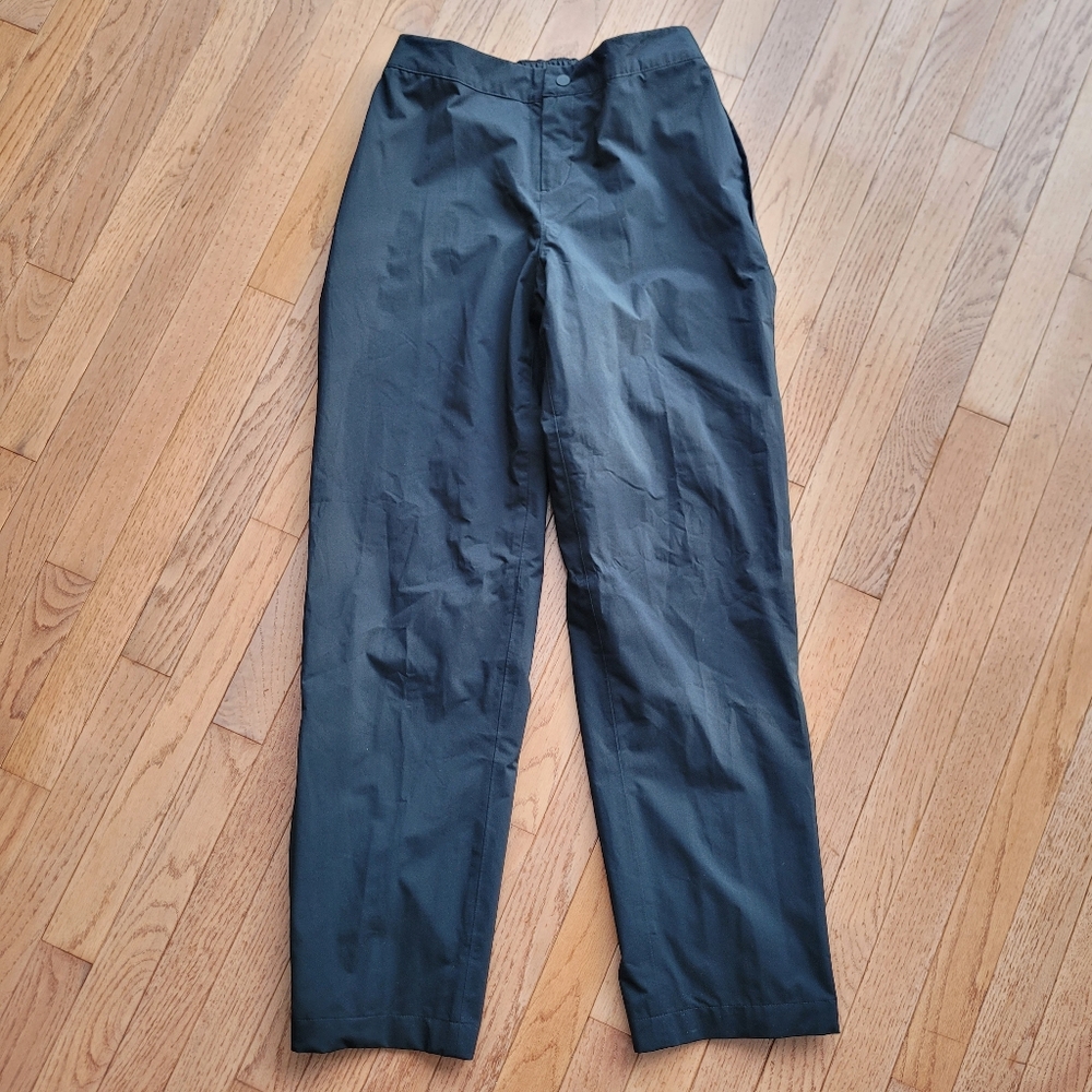 Nike Hypershield Waterproof Golf Pants Rain Lined Ankle Zip Black M